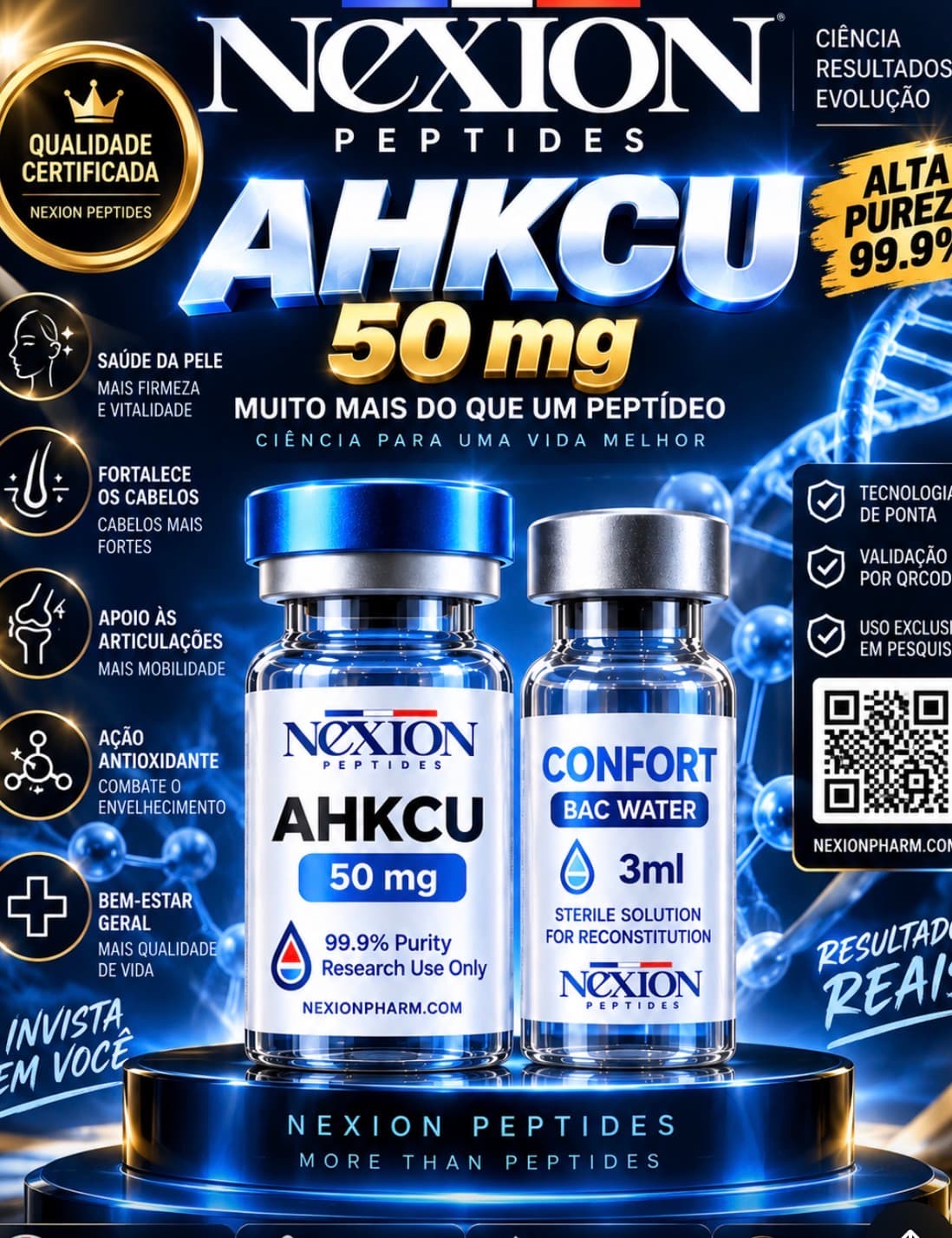Ahkcu50mg nexion c agua 