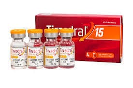 Tirzedral 4 vial de 15mg