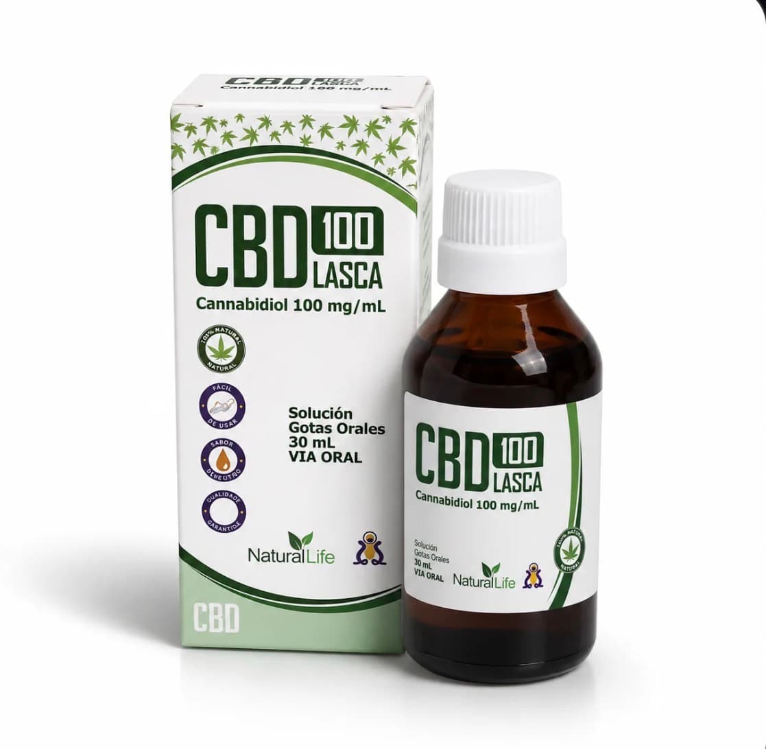 CBD Gotas Orais 100 mg/ml da LASCA